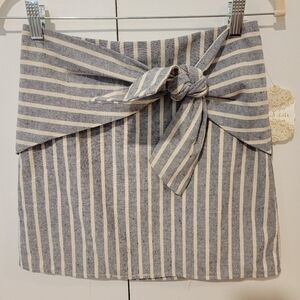 Small, striped linen skirt from Altar'd State